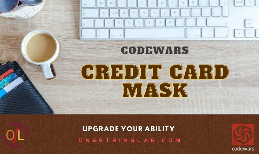Belajar Bahasa C – Credit Card Mask