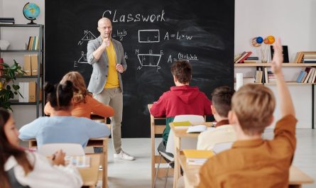 Photo by Max Fischer: https://www.pexels.com/photo/teacher-asking-a-question-to-the-class-5212345/